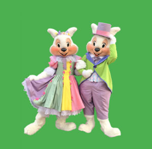 Mr and Mrs Bunny/ het paashazen echtpaar